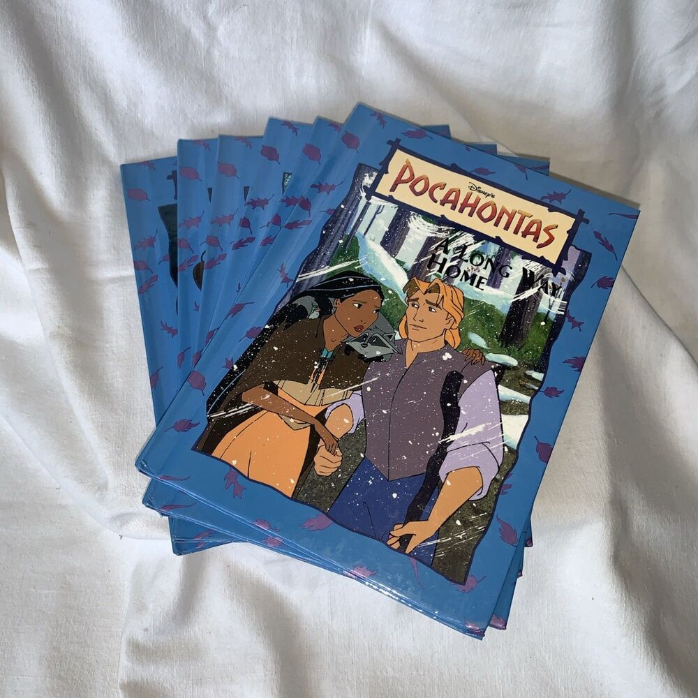 Disney Pocahontas Six New Adventures *SET* of Six Collectible Books NWOT